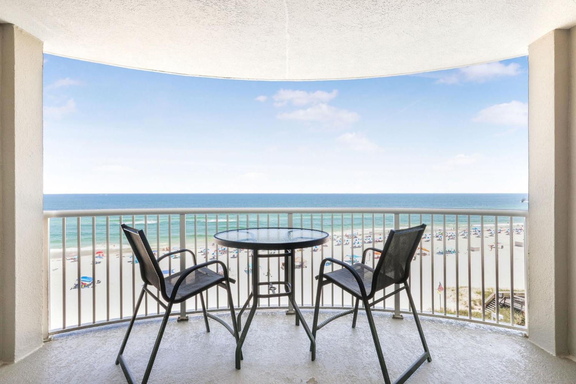 Tradewinds 602- Beachfront Heated Indoor Pool Orange Beach Bagian luar foto