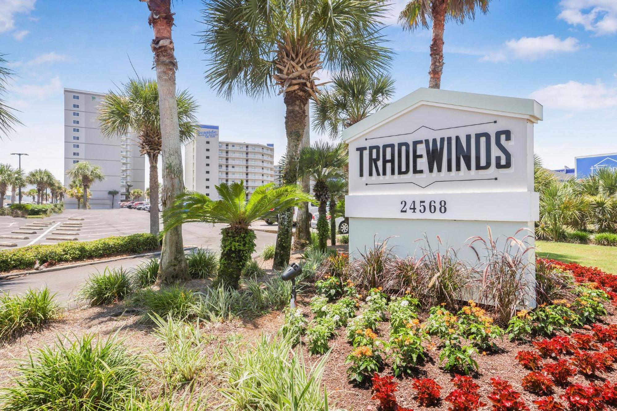 Tradewinds 602- Beachfront Heated Indoor Pool Orange Beach Bagian luar foto